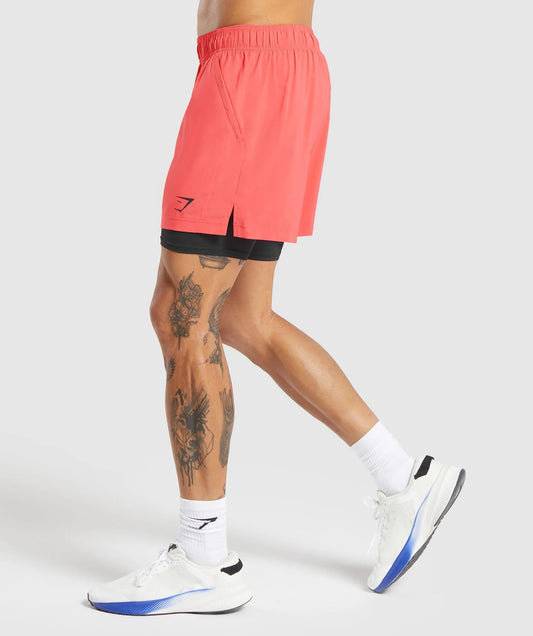 Sport 5&quot; 2 in 1 Shorts #970314