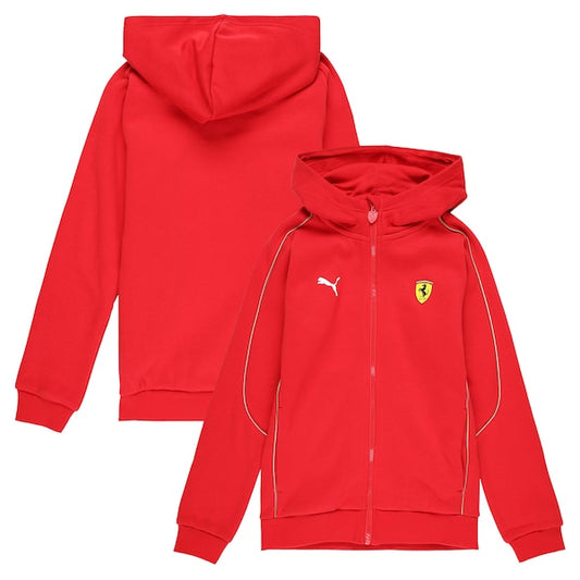 Scuderia Ferrari Race Hooded Sweat Jacket by Puma - Kids #943524