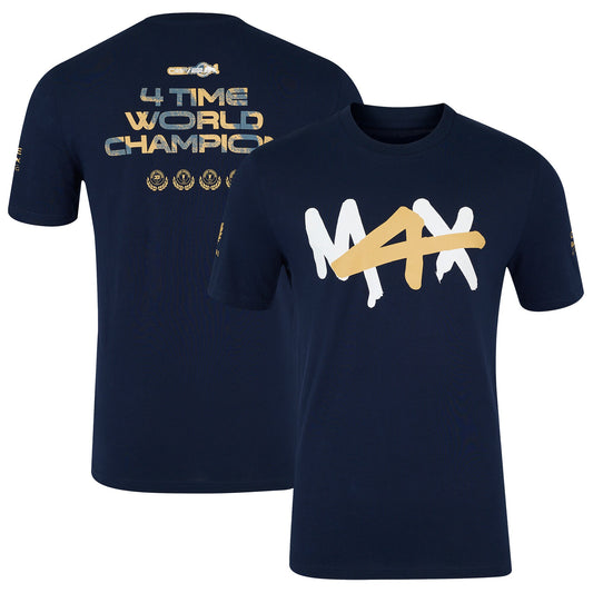 Red Bull Racing 2024 World Champion Winner Max Verstappen T-Shirt #414969