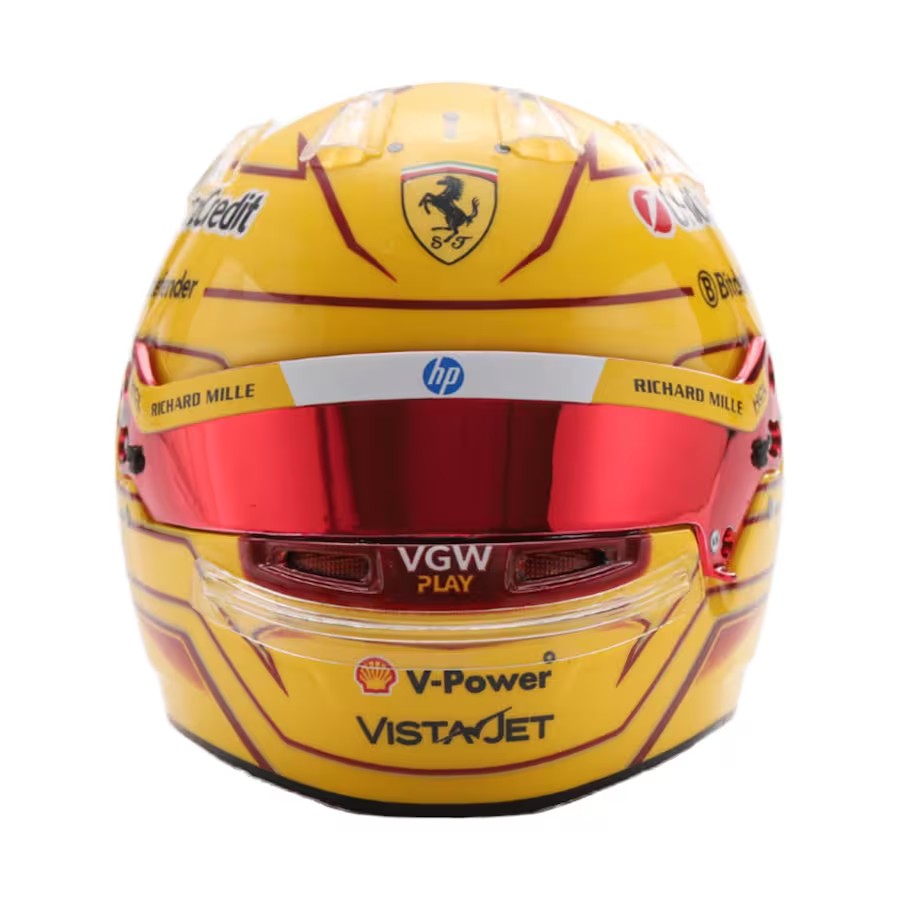 Scuderia Ferrari Lewis Hamilton Fiorano Test 2025 1:5 Sparks Model Helmet #247015