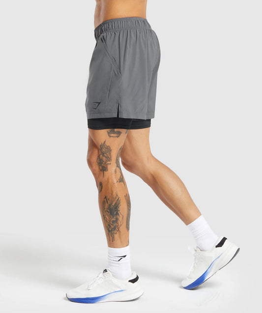 Sport 5&quot; 2 in 1 Shorts #894515
