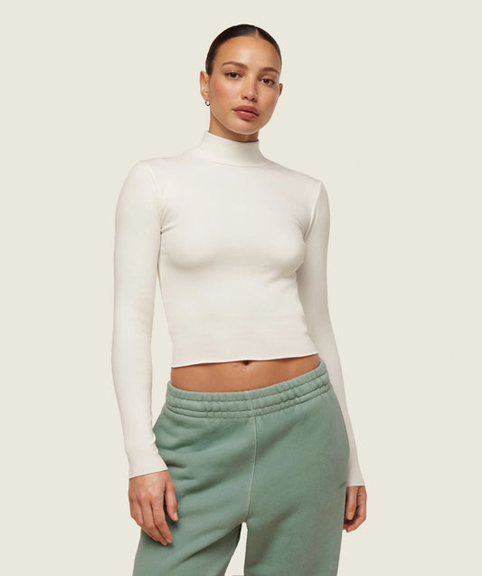everywear Long Sleeve Ribbed Turtle Neck #399637