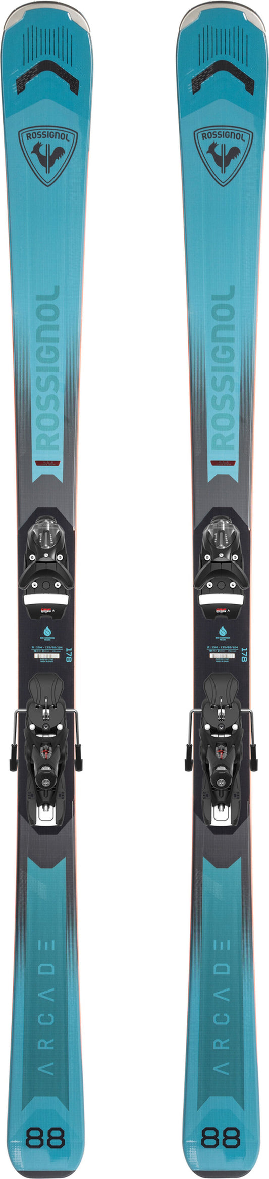 Unisex's Rossignol Arcade 88 Skis #233742