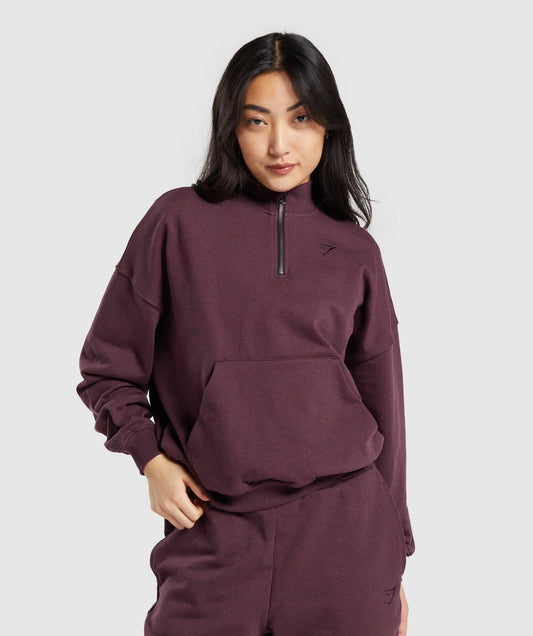 Rest Day Sweats 1/2 Zip Pullover #551826