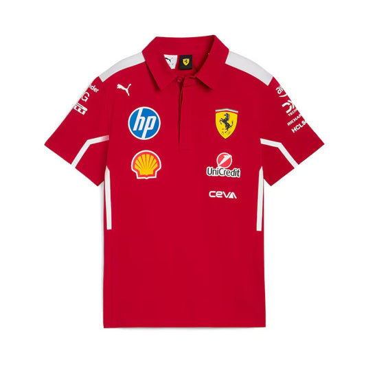 Scuderia Ferrari 2025 Team Polo - Kids #261055