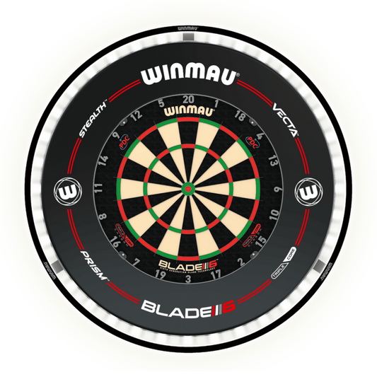 Winmau Blade 6 Triple Core + Winmau Pro Line Surround + Winmau Plasma #431290